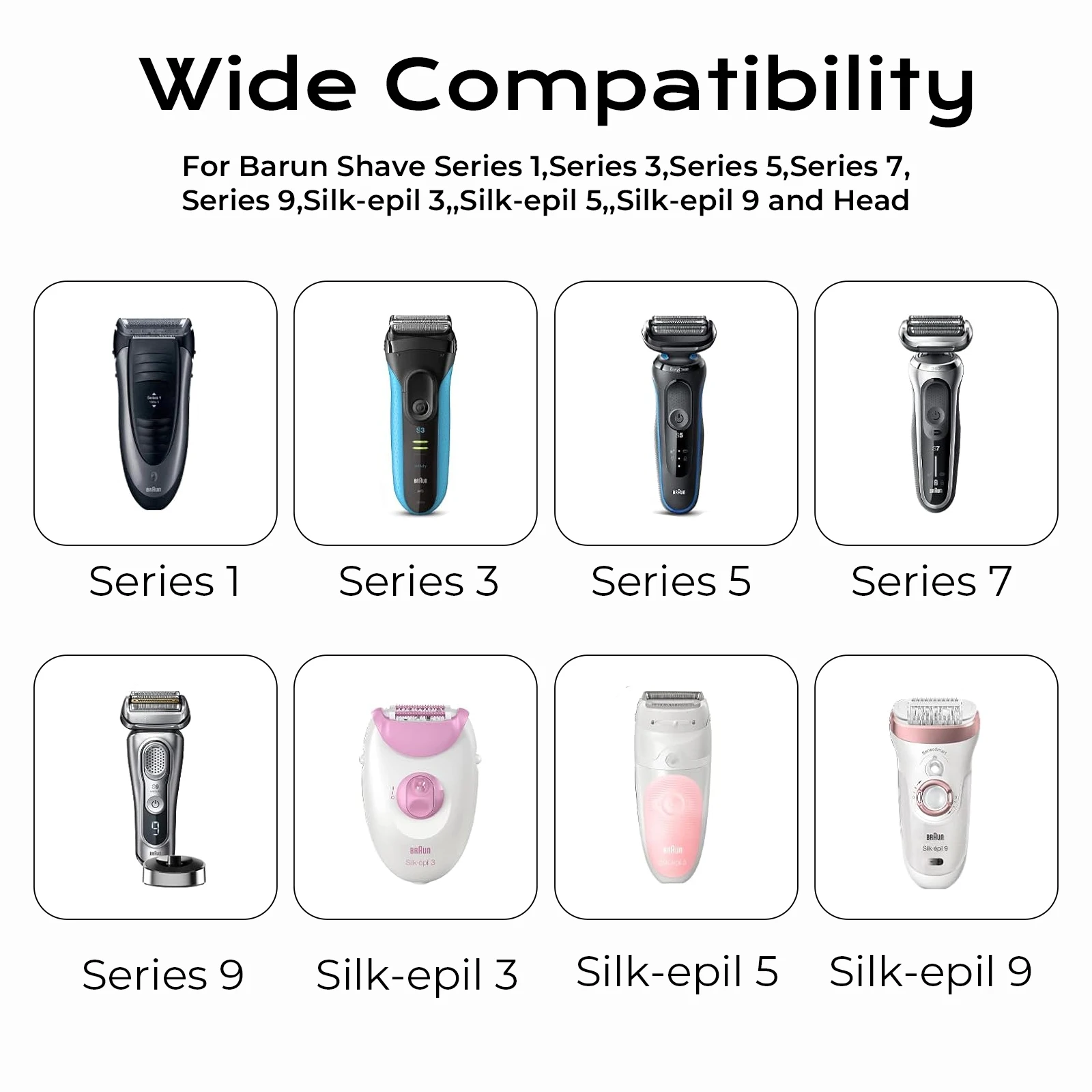 12V Charger For Braun Shaver Series 7 3 9 5 1/Braun 3040s 310s 340s 740s 7020s 9330s 7085cc 7865cc 9090cc 9095cc Charging Cord