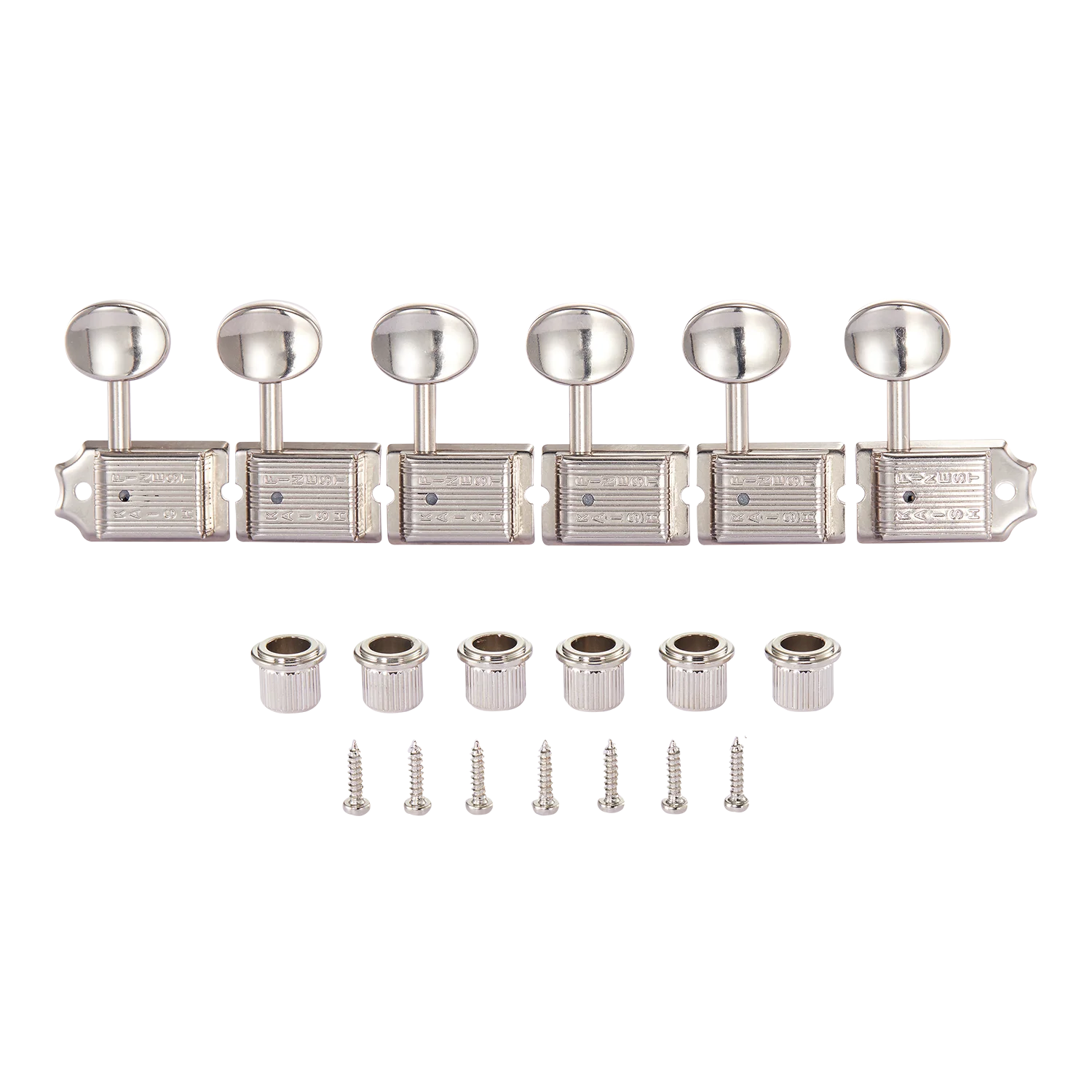 KAISH Vintage Guitar Tuning Keys Guitar Tuners Machine Heads for ST TL Ivory /Nickel/Chrome/Black/ Gold