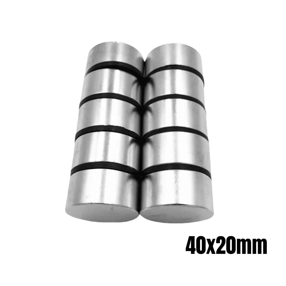 40x20 Thick Disc Neodymium Magnet 40x20mm Big Strong Round Rare Earth Magnet 40x20mm N35 Permanent Powerful Magnet 40*20