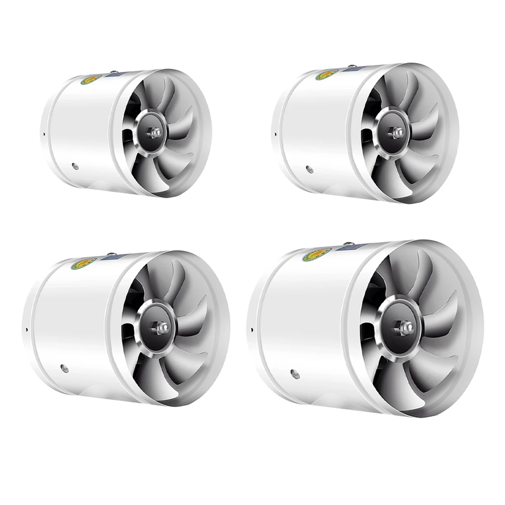 

4/6/7/8 Inch Exhaust Fan Metal Pipe Ventilation Exhaust Fan Powerful Ventilation Exhaust Intake Fans for Home Bathroom Warehouse