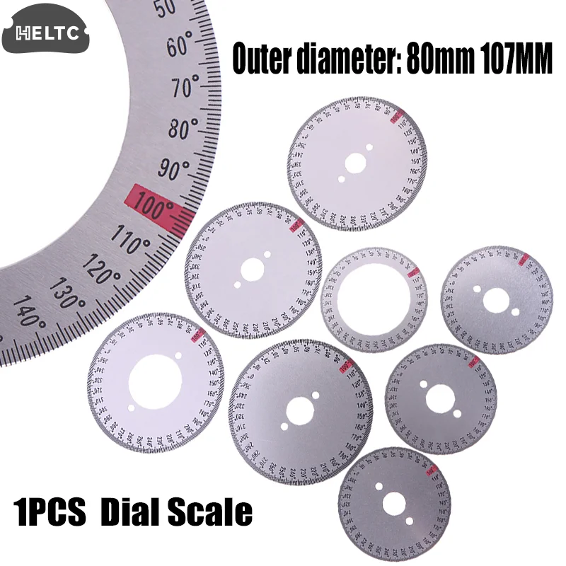 1PC 80mm 107MM Dial Scale Computer Embroidery Machine Accessorie Dial Diameter 80MM107MM Computer Embroidery Machine Spare Parts