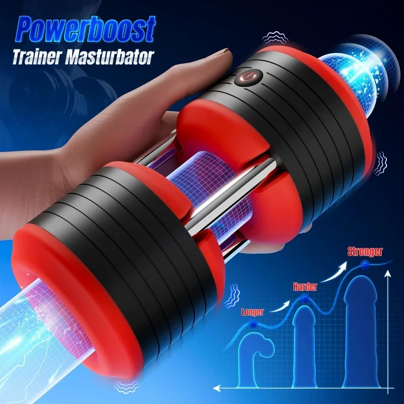 Automatic Male Masturbator Sex Toys for Men Vibrating Double Penis Interactive Electric Masturbator Penis Pump Pocket Pussy - view 4