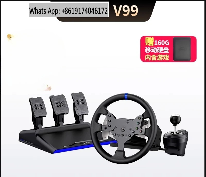 V99 Racing Game Руль Автомобильный симулятор V10 Travel 2xbox WRC Horizon F1 Игровая консоль PS5 Dust 4 Rally GT7