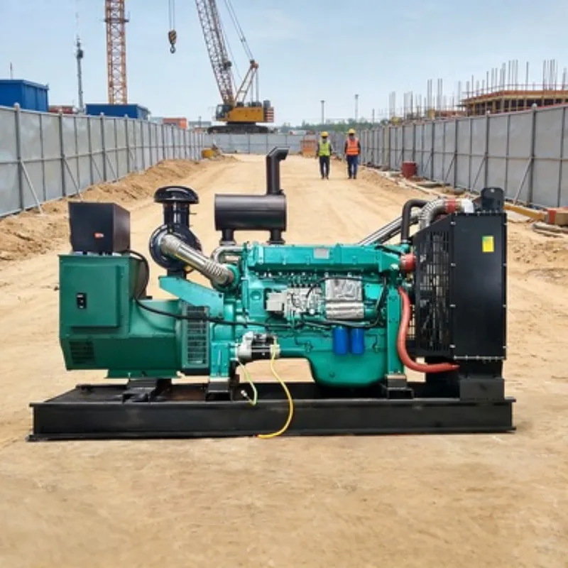 50Hz 1500RPM Diesel Generator Set 100kVA 80kW Silent Power Unit Water Cooled Engine for Industrial Backup Power Supply  