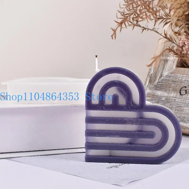 652F Resin Mold Heart Silicone Mold Mold for Resin Casting