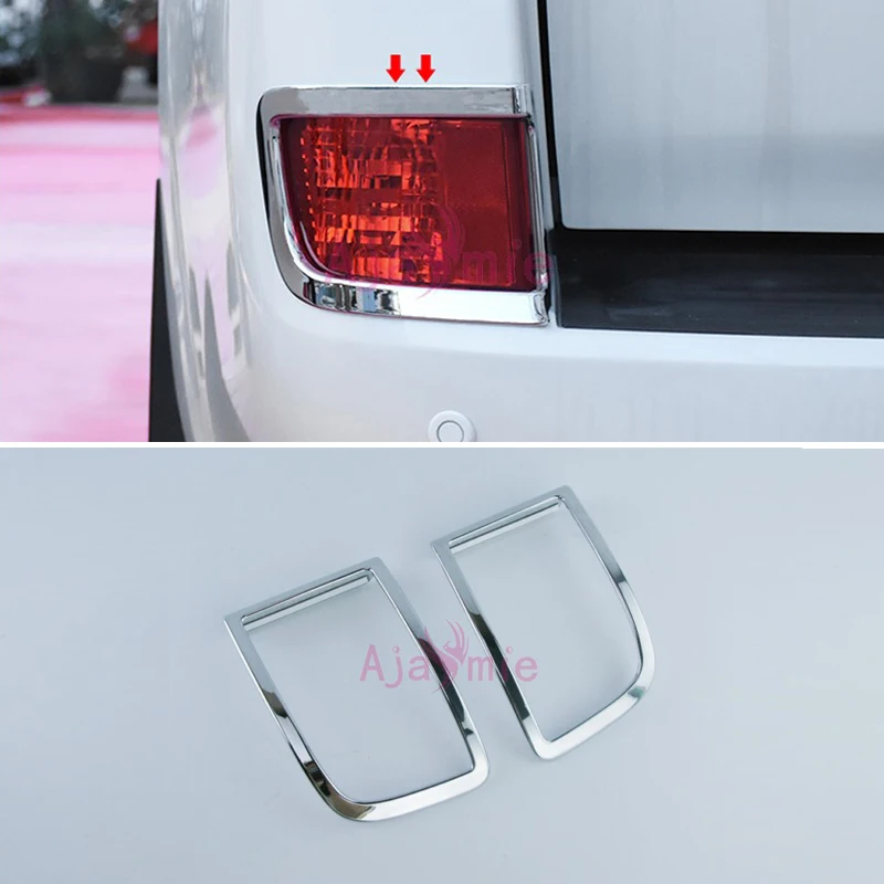 

Exterior Rear Lamp Cover For Toyota Land Cruiser 200 2016 2017 2018 Front Light Trim Frame Panel Chrome Car-Styling Accessories