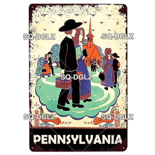 

[SQ-DGLZ] AUSTRALIEN Stadt Metall Zeichen Vintage Plaque Wand-dekor Für Bar Land Platte Zinn Reise Zeichen Montain Poster