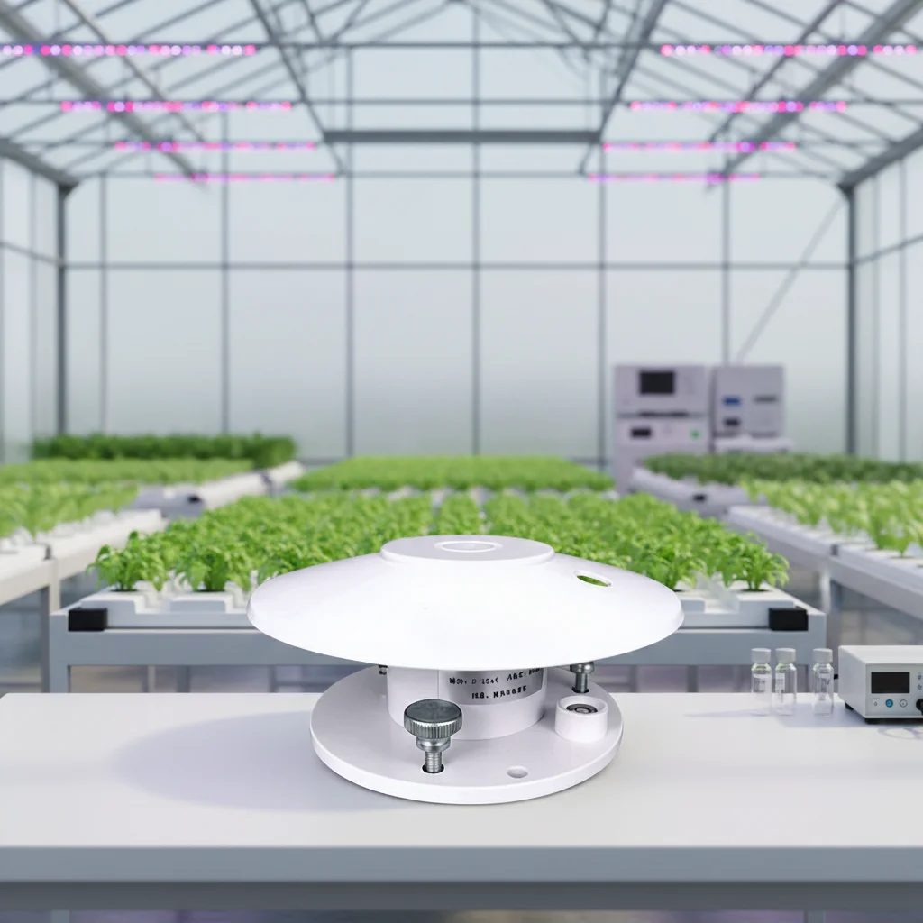 RS485 Photosynthetic Efficiency PAR Sensor 370-700nm High Accuracy Quantum Light Meter for Greenhouse Plant Growth Monitoring