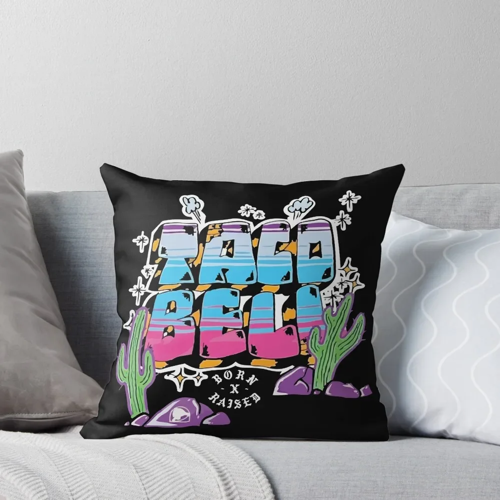 

Taco Bell Born X Raised Shirt Throw Pillow Pillow Case christmas ornaments 2025 ornamental pillows Cushion Cover pillow