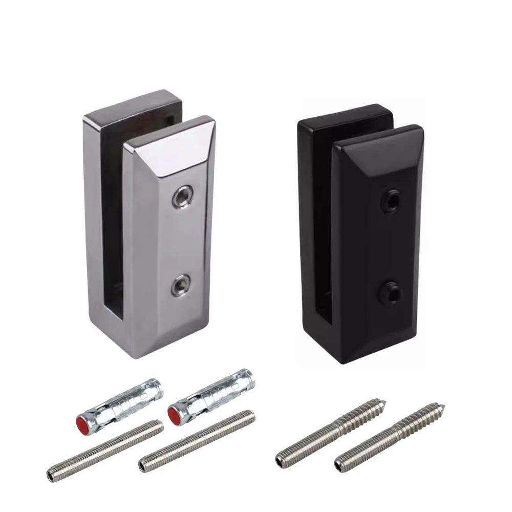 Stainless Steel 304 Balcony Side-mounted Glass Clip Stair Handrail Pendant Balustrade Column Accessories