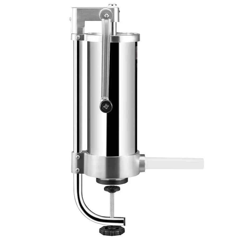 

Sausage Stuffer 5LBS 3L Capacity Homemade Sausage Maker Stainless Steel