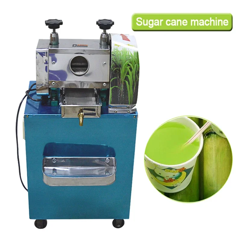 

Multi-purpose Commercial Sugarcane Juice Machine Sugar Cane Juice Extractor Squeezer Stainless Steel Sugarcane Juicer 220V/370W