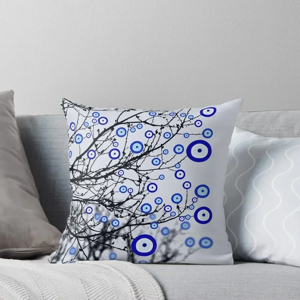 Evil Eye Tree Throw Pillow New year Christmas Pillow Covers christmas cushions covers Pillowcases For Pillows pillow