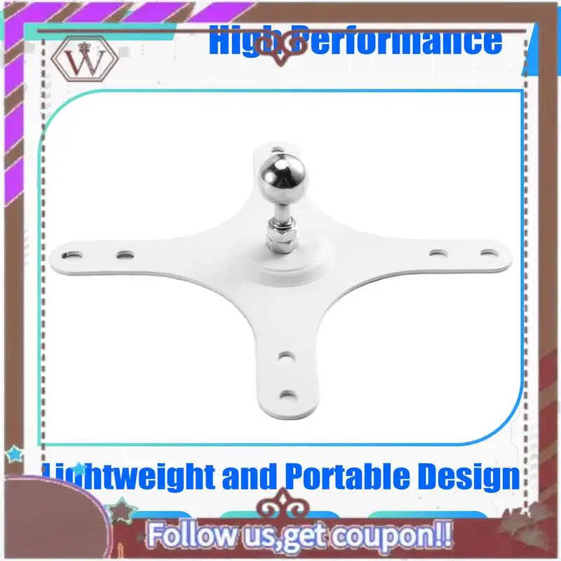 ABBG-المحمولة رصد تصاعد قوس لوحة VESA 17 مللي متر الكرة إلى 100X100mm 75X75mm قاعدة جدار جبل مجموعة حامل الأبيض