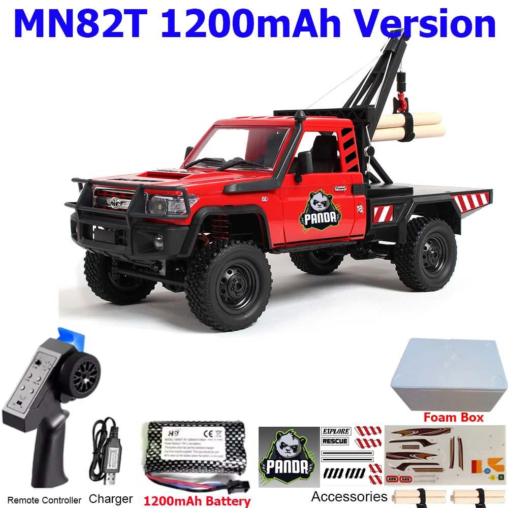 MN82 / MN82PRO / MN82T 1/12 RCカー 4WD フルスケール 2.4G ラジコン