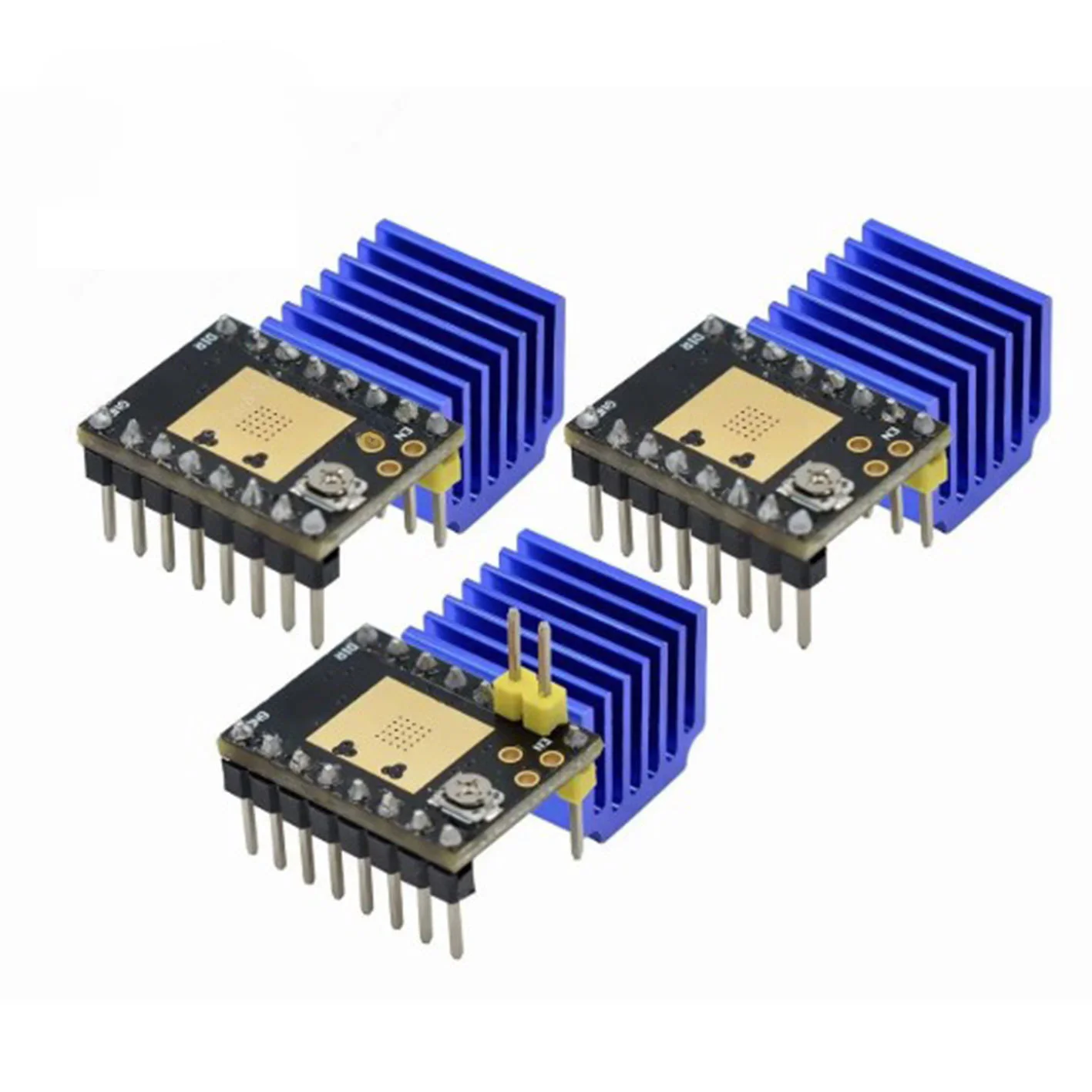 

TMC2208 TMC2209 ATD5833 V2.0 With Heat Sink Stepper Motor Driver StepStick 3d Printer Parts 2.5A 256 Subdivision Silent Printing