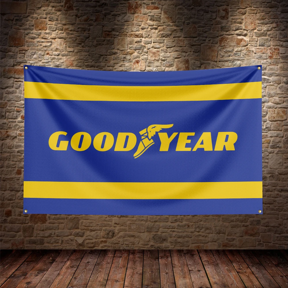 3X5Ft Good Years Flag Polyester Printed Car Banner For Decor