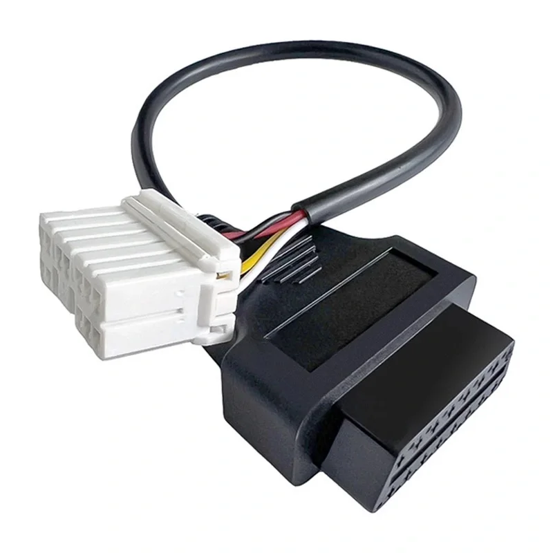 OBD2-Kabel für Tesla Model X 12-poliger Stecker, OBD-Diagnoseadapter für Tesla Model S 12-poliges auf 16-poliges OBDII-Diagnosetool