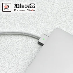 Suitable for  Notebook Macbook New Data Cable Protector Magsafe3 Braided Wire Anti Wear and Pet Bite TPU Transparent Protec