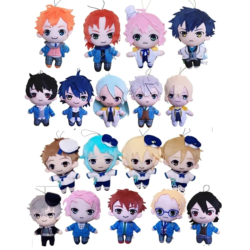 

Stuffed Es Idol Plush Pendant Toys Himemiya Tori Tsukinaga Leo Hakaze Kaoru Kagehira Mika Sakuma Ritsu Collectible Dolls Gifts