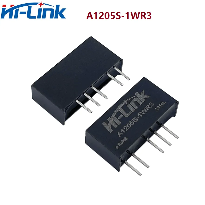 5pcs Free ship Hi-Link 1W DCDC Power Module Small Size  12V To 5V A1203S-1WR3 A1205S-1WR3 A1209S-1WR3 A1212S-1WR3 A1215S-1WR3