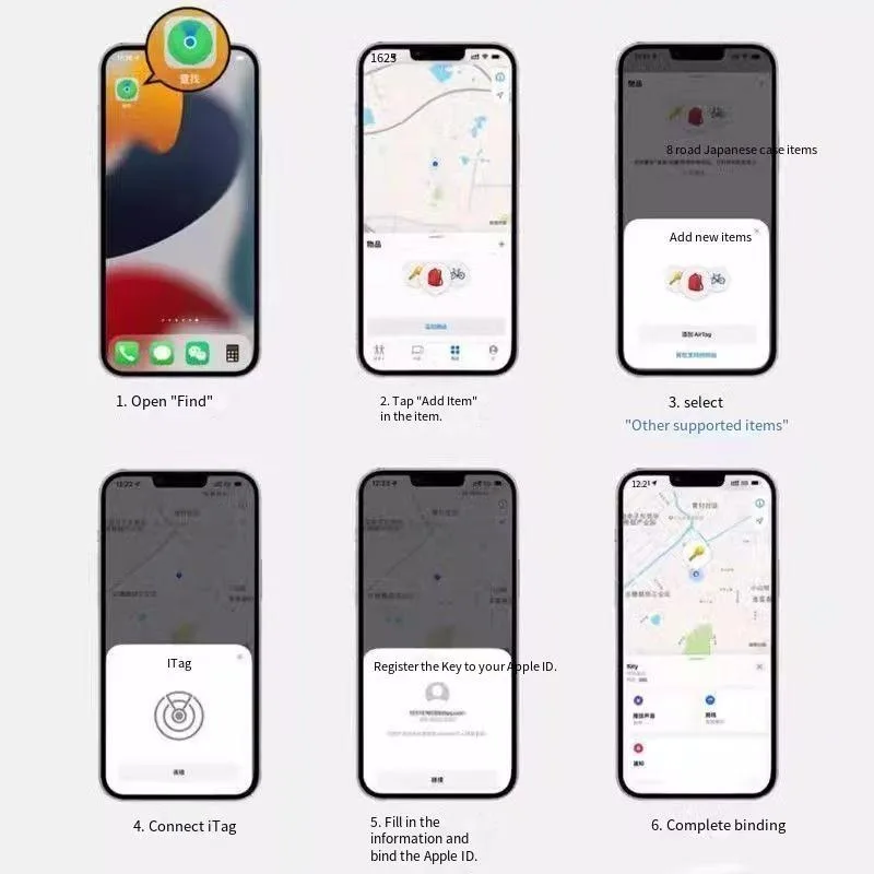 Rastreador Gps de dientes azules para Android para teléfonos Apple, funciona con Google Apple' Find Hub My App Key Finder Pet, etiqueta de sistema Dual inteligente