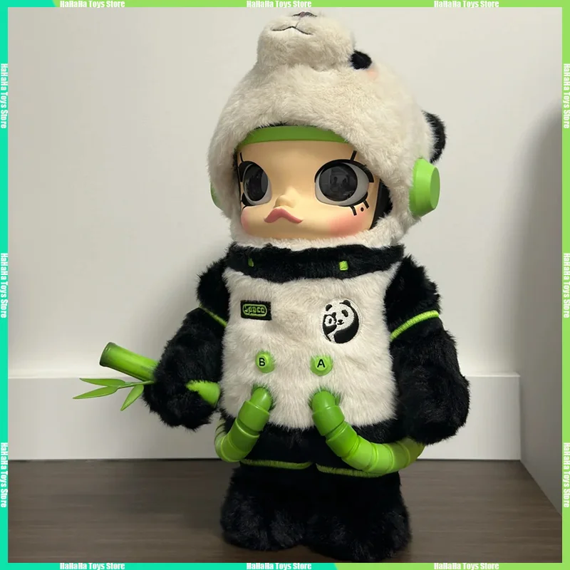 Genuine New Mega Space Molly 400% Panda Serise Trendy Model Cute Exquisite Toys Kawaii Room Ornament Dolls Girls Surprise Gift