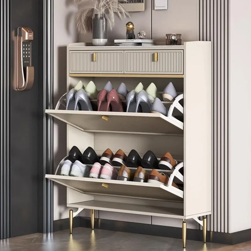 Closet Modern Shoe Cabinets Shelf Wooden Display Storage Luxury Dorm Organizers Shoe Cabinets Stand Scarpiera House Furnitures