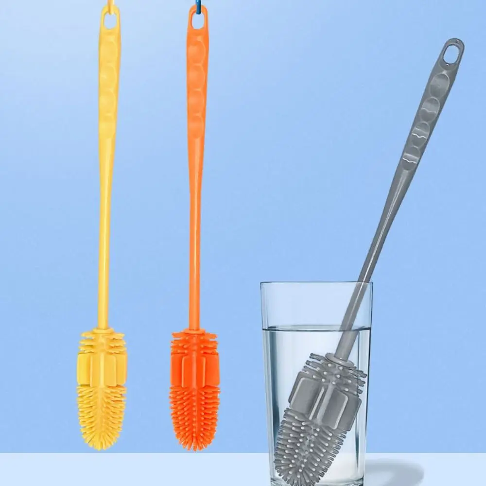 Silicone Sports Bottle Brush Long Handle 5