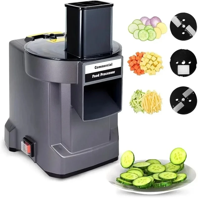 2026  Multi-function 3 In 1 Commercial Food Processor For Cutting Fruits And Vegetables In Food Shops, Schools And Resta