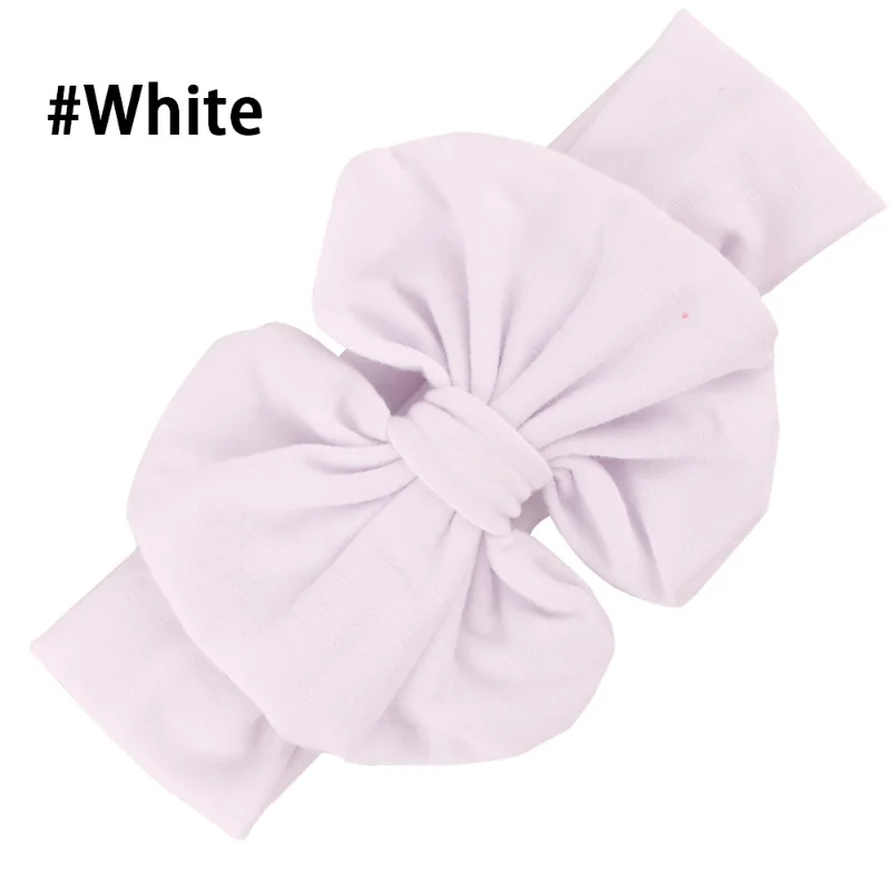 1 Pcs Soft Hair Bandage Tie Band Headband Bow Turban For Children Newborn Kids Headwear Baby Girl Accessories Bowknot Cute Gifts