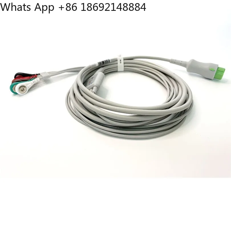 Suitable for Mindray T5 T8 IPM8 iMEC10 N12 15 monitor ECG lead wire 12-pin integrated five-lead spot