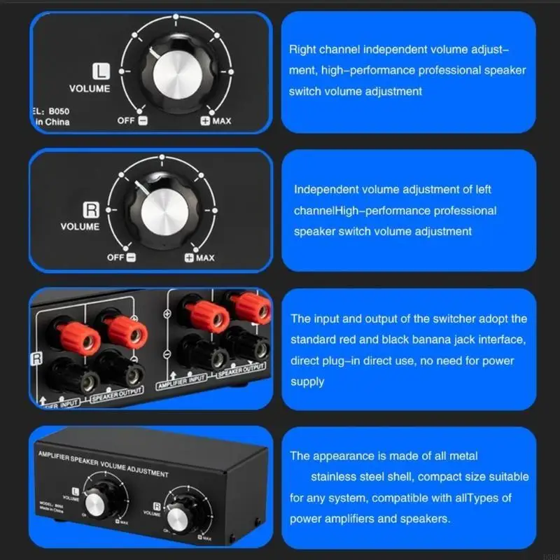 D5BB 1 في 1 OUT OUT سلبي منظم الصوت المنظم المستقل