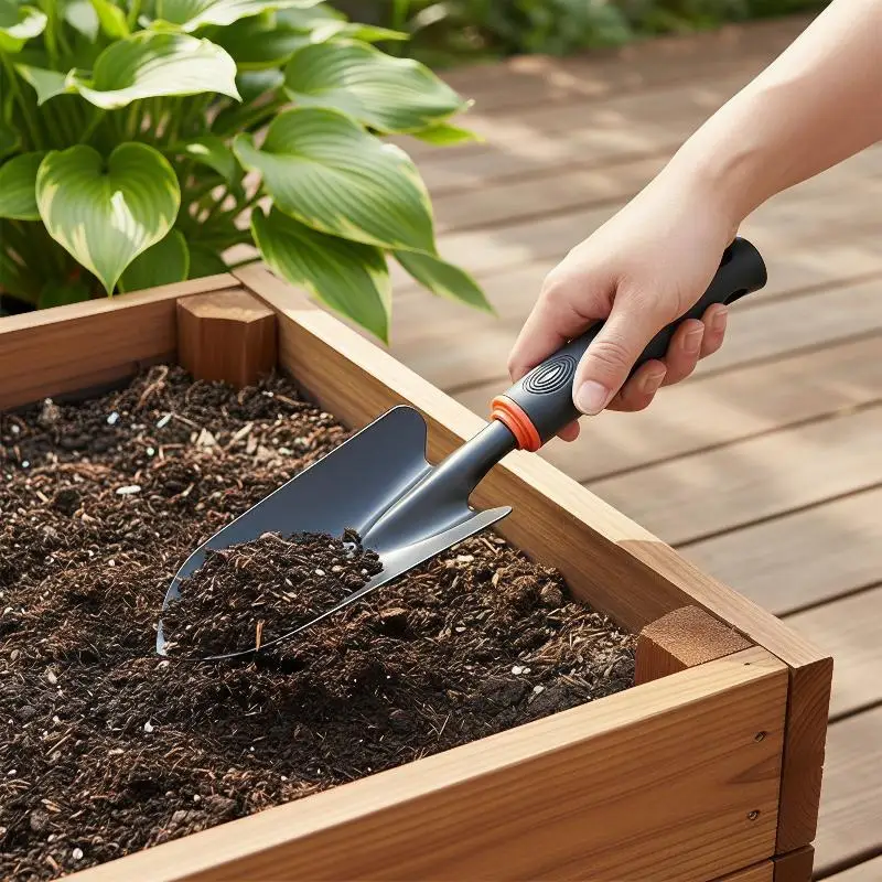 Garden Tool Mini Shovel, Rake,Trowel For Flower, Vegetable & Fleshy Planting Small Spade For Potted Plant