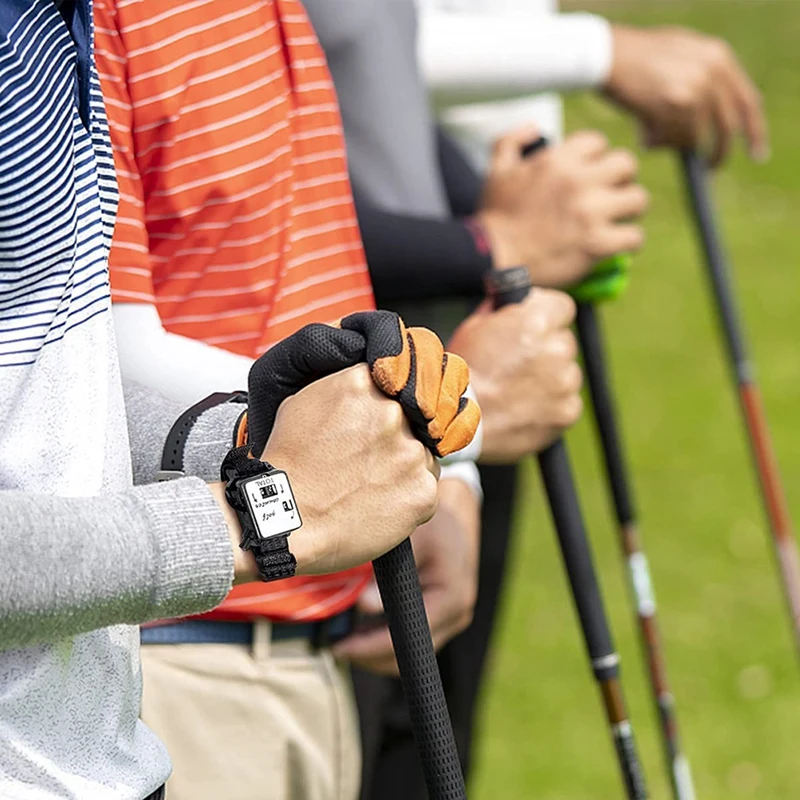 Contador de puntuación de Golf, Mini reloj de contador de Carrera de Golf con reinicio de un toque, marcador de cuenta de Golf, 3 piezas