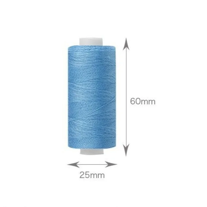 10 Rolls / Set Polyester 402 Sewing Thread For Manual and Mechanical Use, 400 Yards, DIY Sewing, Household Sewing