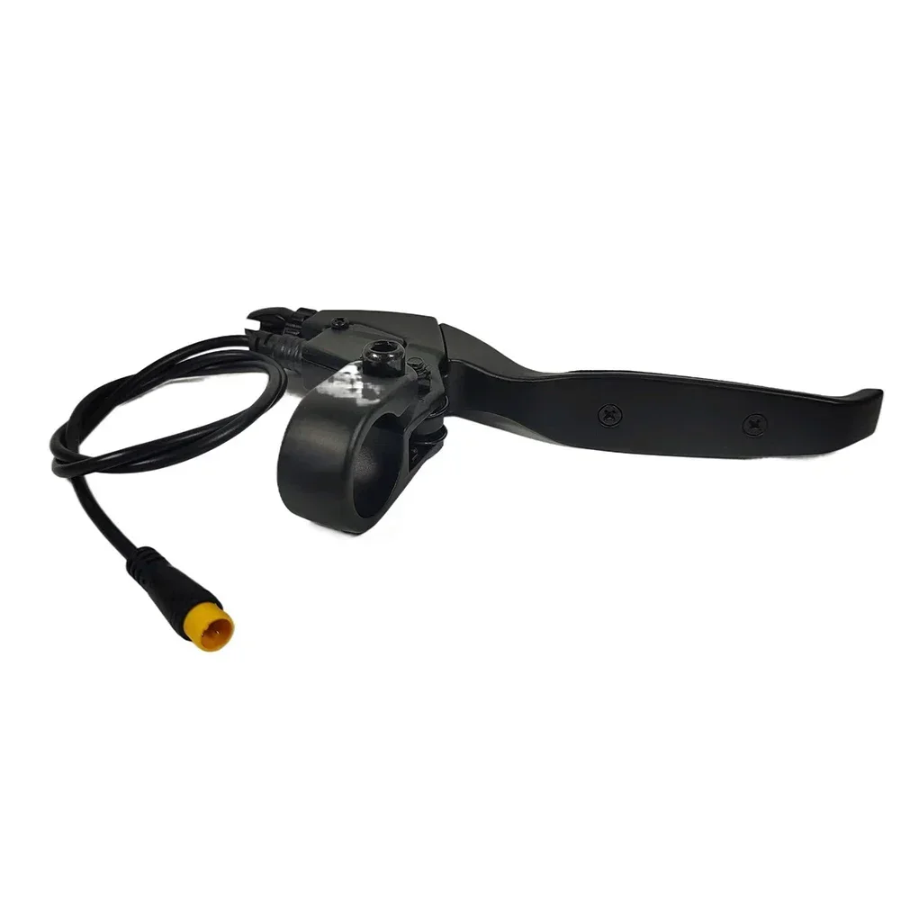 Bicycle Brake Lever Ebike Brake Handle 3pin Waterproof Cable For Bafang Middrive Motor Electric Bike Anti-slip Brake Handle