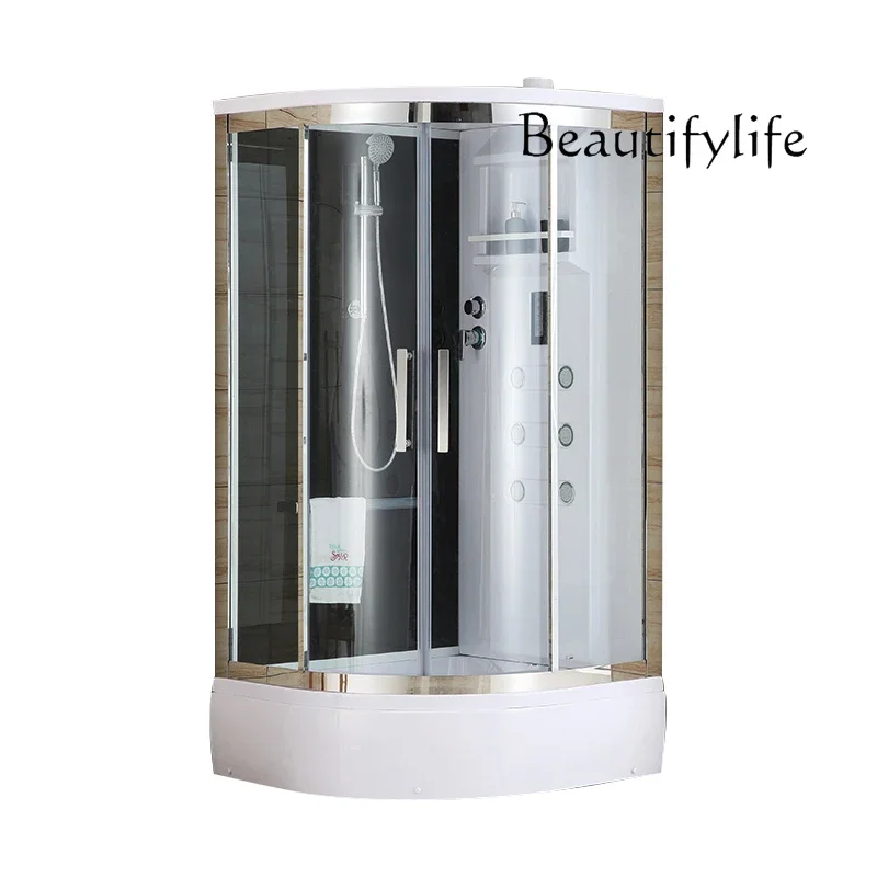 

Doccia integrata chiusa con ventilatore ad arco in acciaio inossidabile 304, bagno integrale super spesso