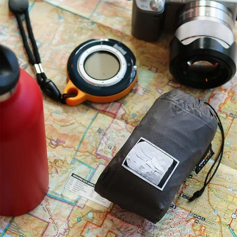 Ultra-light portable folding storage travel bag, outdoor sports waterproof single and double shoulder back