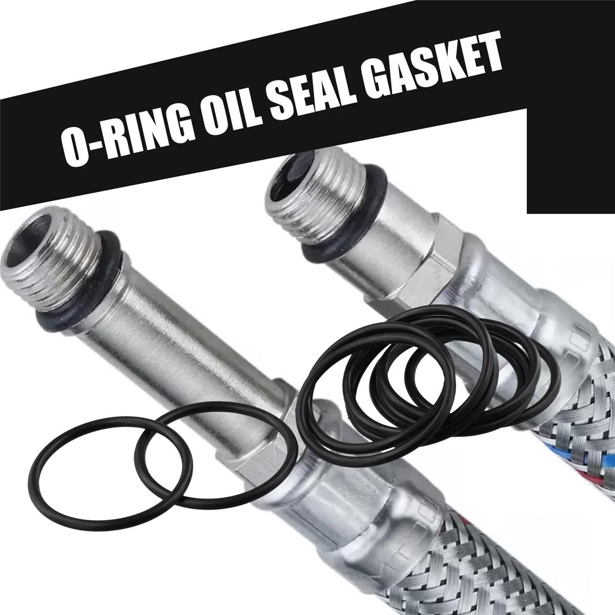 

【STOCK】O-ring, sealing ring, 10 pieces, 45 mm x 3 mm, nitrile rubber, black