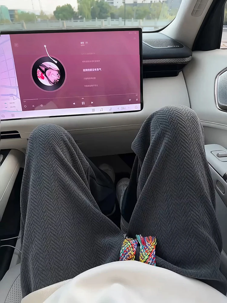 

Мужские брюки Deep ey с вышивкой в пшеничном стиле, свободного кроя, в американском спортивном стиле, осенние, с низкой талией, расклешенные штанины