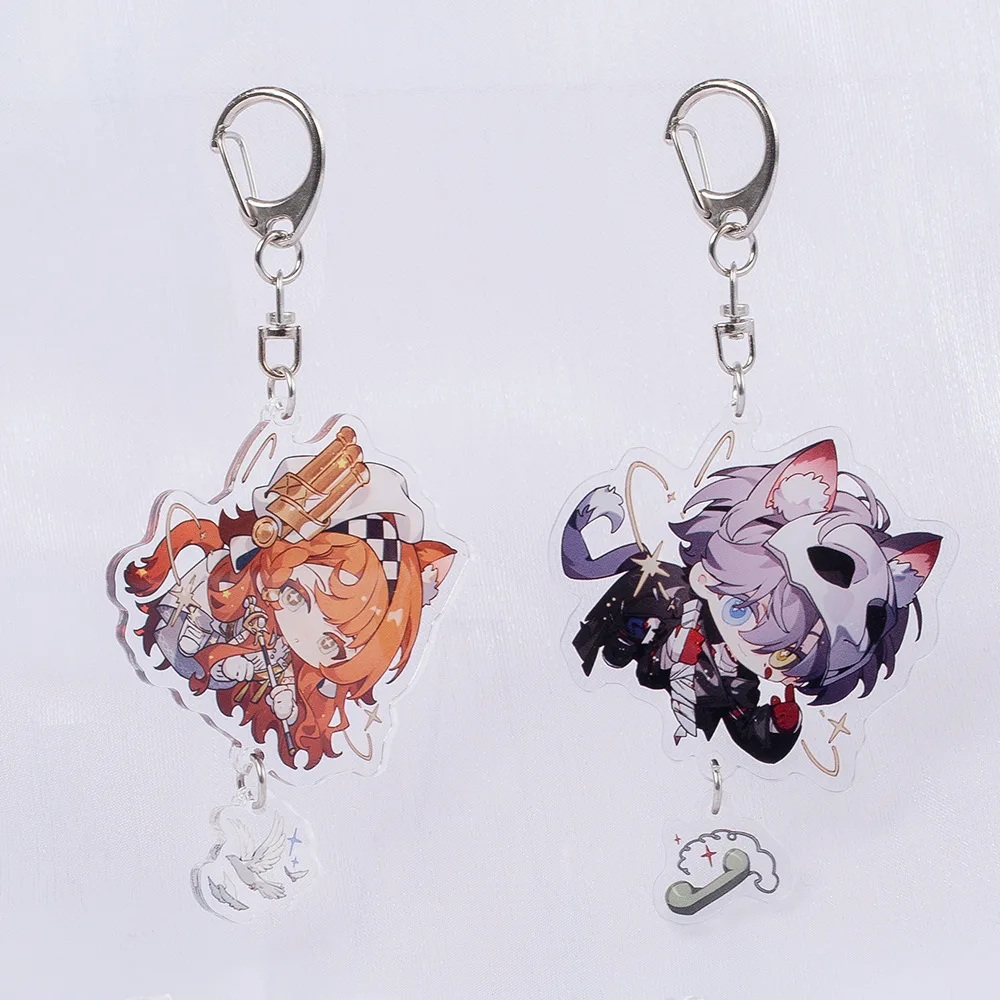 Game Reverse:1999 Vertin Matilda Bouanich Isabella Cosplay Key Chain Pendant Anime Props Accessories Xmas Gift