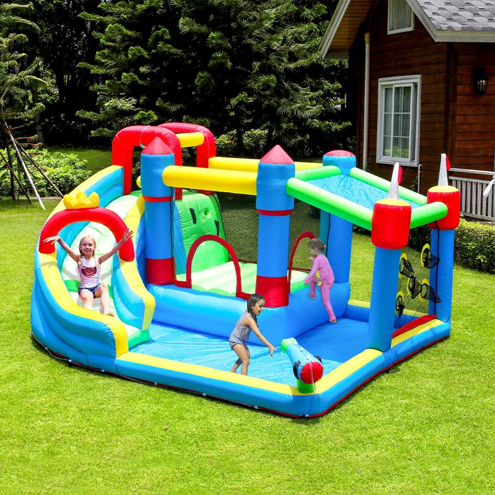 Backyard Home Used Kids Wholesale Kids Custom Jumping Castle With Ball Pit Inflatable Bounce House For Kids