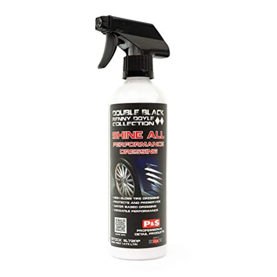 

PS Professional Detail Products Shine All Performance Dressing High Gloss Tire Trim Dressing Water-Based Interior/Exterior Use