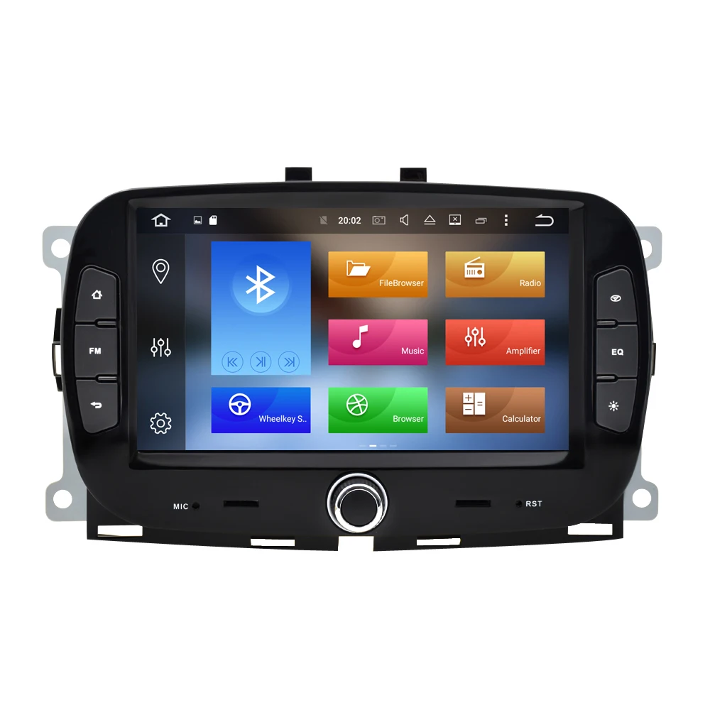 

Leshida 7 inch 2 din Android Car Multimedia player Wifi Navigation GPS Fiat Auto Stereo Player For Fiat 500 2016-2019