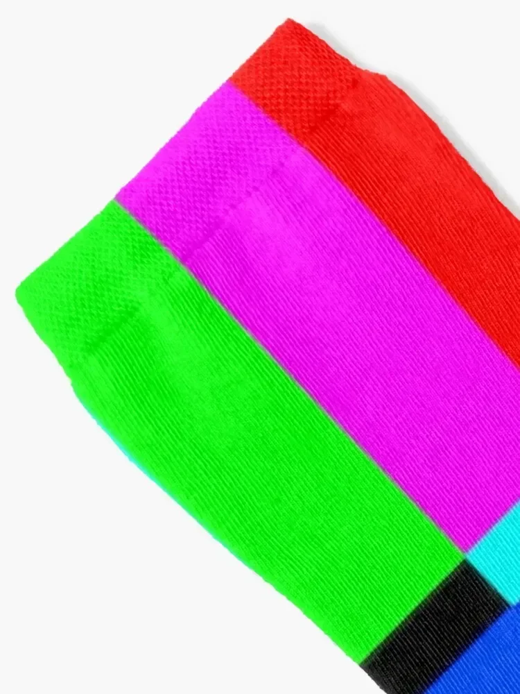 جوارب SMPTE ذات تعريف قياسي للتلفزيون الملون، جوارب رياضية هيب هوب لكرة القدم للأولاد والأطفال للنساء #2