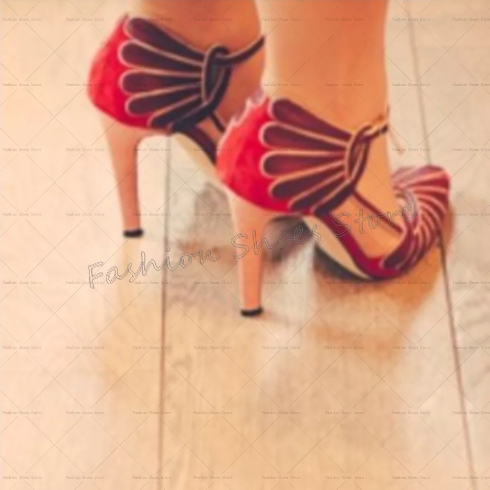 Hollow Out Splicing Buckle Strap Sandals Fashion Women Shoes Stilettos High Heels Party Banquet Dating 2025 Zapatos Para Mujere