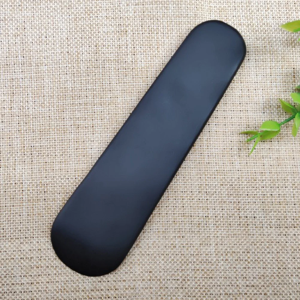 

1Pcs Bianstone Gua Sha Scraping Board Smooth Texture Massage Tool for Neck Shoulder Leg Foot Arm Face Pain Relief Black