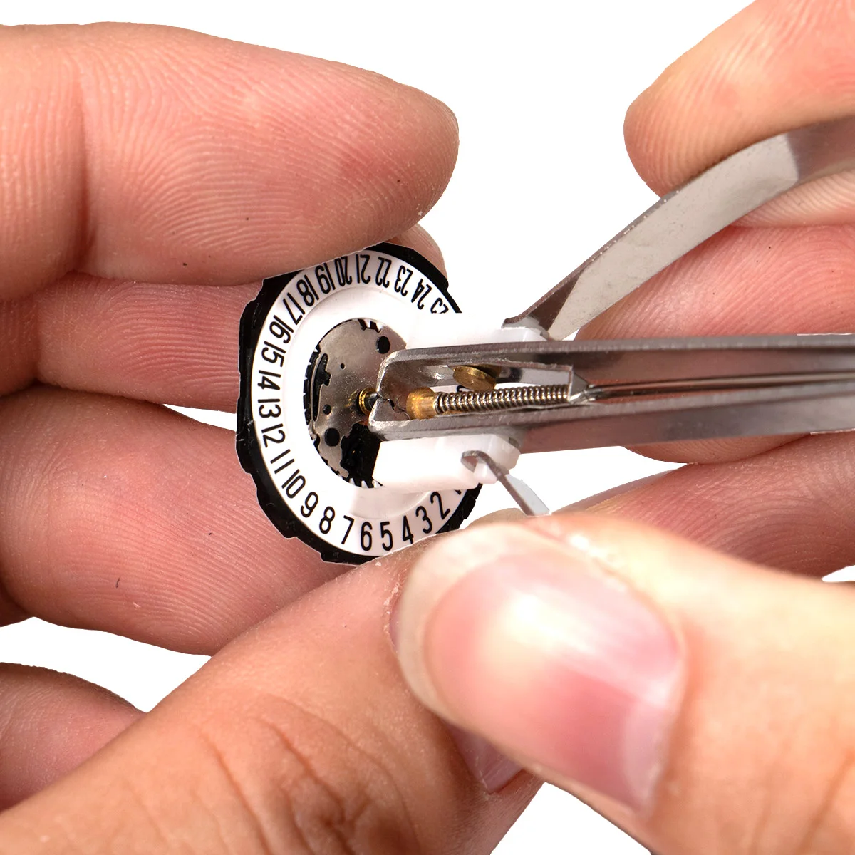 154/72PCS Watch Repair Tool for Removing Watch Bands and Cases with Watch Back Opener Remover Tweezers Holder Hammer
