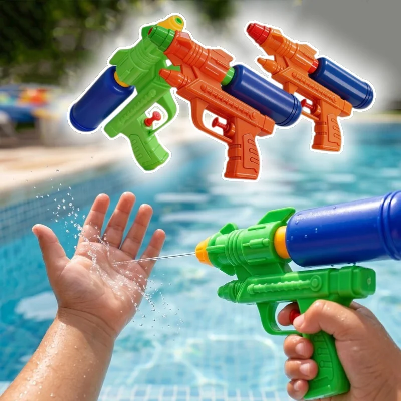 

Portable Mini Manual Squirt Gun Soft Water Stream For Beach Pool Backyard Outdoor Group Water Fight Casual Party Supplies